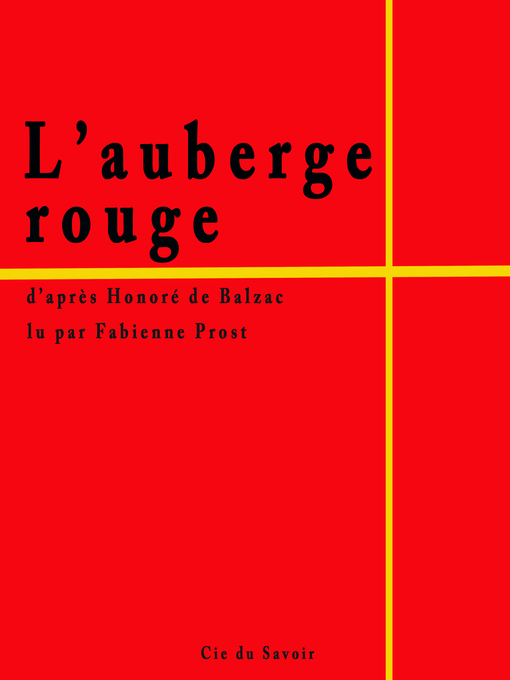 Title details for L'auberge rouge by Honoré de Balzac - Available